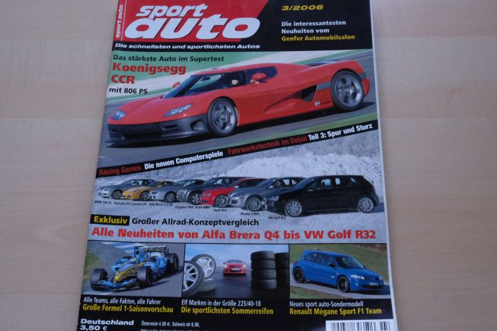 Deckblatt Sport Auto (03/2006)